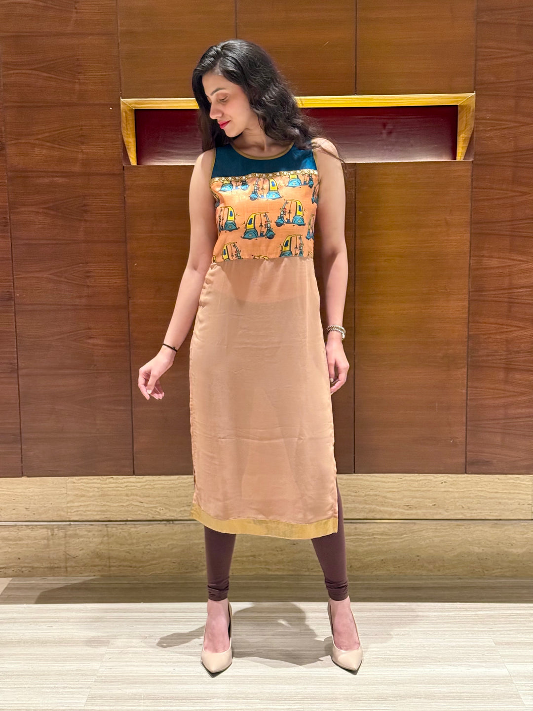 Beige Kurti