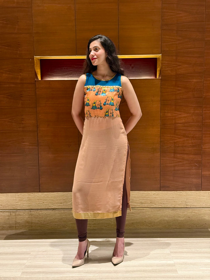 Beige Kurti